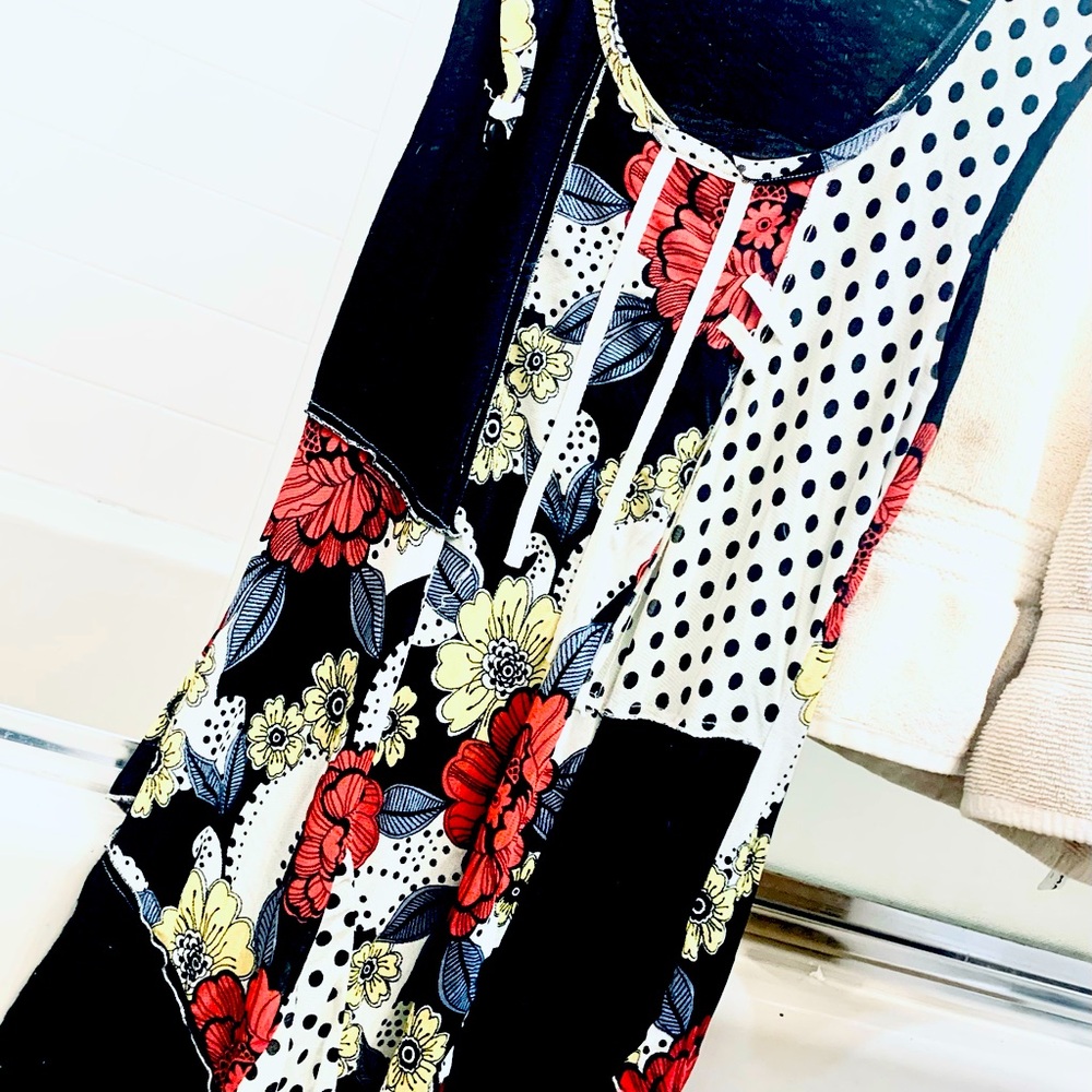 Dress Mechante M Patchwork Mini Skirt/Dress